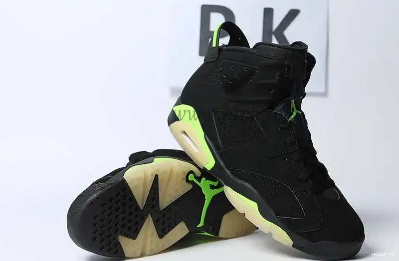 Electric GOD Green Jordan PK MATERIALS READY TO 6 SHIP RETAIL Retro 0505